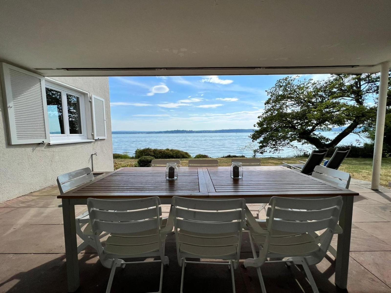 Landhaus Am See Mit Privatem Seezugang Villa Meersburg Dış mekan fotoğraf